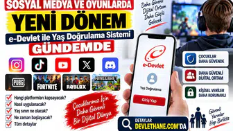 Sosyal Medya ve Oyunlarda Yeni Dönem: e-Devlet ile Yaş Doğrulama Sistemi Gündemde