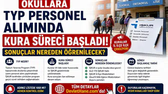Okullara TYP Personel Alımında Kura Süreci Başladı: Sonuçlar Nereden Öğrenilecek?
