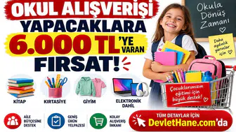 Okul Alışverişi Yapacaklara 6.000 TL’ye Varan Fırsat! Kitap, Kırtasiye, Giyim ve Elektronik Dahil