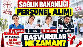 Sağlık Bakanlığı Personel Alımı İçin Tarih Verildi: Hemşire, Ebe, Tıbbi Sekreter ve Şoför Alımı Ne Zaman?