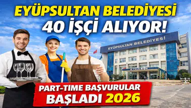 Eyüpsultan Belediyesi Personel Alımı! 40 Kişilik Kontenjan Açıldı