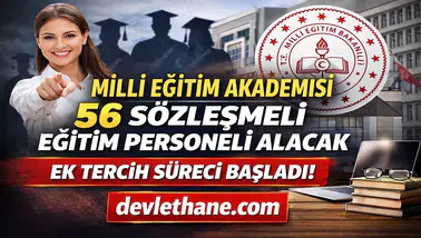Milli Eğitim Akademisi 56 Sözleşmeli Eğitim Personeli Alımı Yapacak! Ek Tercih Süreci Başladı