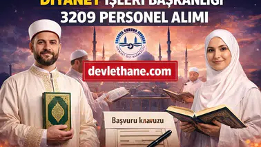 Diyanet 3209 Personel Alımı Başvuru Kılavuzu Yayımlandı! İmam Hatip ve Kur’an Kursu Öğreticisi Alımı Başlıyor