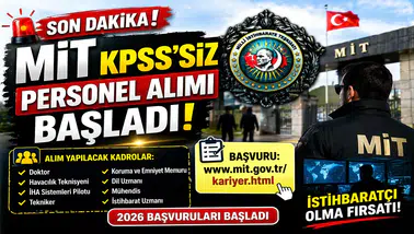 MİT KPSS’siz Personel Alımı Başladı! 2026 İstihbaratçı ve Memur Alımı Şartları Açıklandı