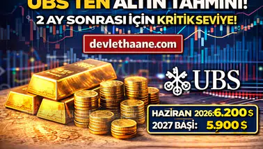 UBS’ten Altın Tahmini: 2 Ay Sonrası İçin Kritik Seviye Açıklandı!