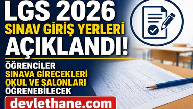 MEB’den Son Dakika Duyurusu: LGS Sınav Giriş Belgeleri Erişime Açıldı  Milli Eğitim Bakanlığı (MEB), 13 Haziran 2026 Cumartesi günü gerçekleştirilecek Liselere Geçiş Sistemi (LGS) merkezi sınavı öncesinde milyonlarca öğrencinin beklediği duyuruyu yaptı. LGS kapsamında sınava katılacak öğrencilerin sınav giriş belgeleri yayımlanırken, sınav merkezi, bina, salon ve sıra bilgileri de erişime açıldı.  Liselere yerleşebilmek için ter dökecek öğrenciler artık sınava hangi okulda gireceklerini öğrenebilecek. MEB tarafından yayımlanan bilgiler sayesinde öğrenciler ve veliler sınav günü öncesinde gerekli hazırlıklarını yapabilecek.  LGS Sınav Yerleri Sorgulama Ekranı Açıldı  2026 LGS sınavına katılacak öğrenciler, sınav giriş belgelerine e-Okul sistemi üzerinden ulaşabilecek. Sistemde yer alan bilgiler arasında öğrencinin sınava gireceği okul, bina numarası, salon bilgisi ve sıra numarası bulunuyor.  Uzmanlar, öğrencilerin sınav günü herhangi bir mağduriyet yaşamaması adına giriş belgelerini önceden kontrol etmeleri ve sınav merkezlerinin konumunu önceden ziyaret etmeleri gerektiğini belirtiyor.  LGS Sınav Giriş Belgesi Nasıl Alınır?  Öğrenciler sınav giriş bilgilerini öğrenmek için aşağıdaki adımları takip edebilir:  1. e-Okul Sistemine Giriş Yapın  Milli Eğitim Bakanlığı'nın e-Okul Veli Bilgilendirme Sistemi üzerinden giriş işlemi gerçekleştirilmelidir.  2. Kimlik ve Öğrenci Bilgilerini Girin  Öğrencinin T.C. Kimlik Numarası, okul numarası ve istenen doğrulama bilgileri eksiksiz şekilde sisteme girilmelidir.  3. LGS Sınav Bilgileri Ekranını Açın  Sisteme giriş yapıldıktan sonra "LGS Merkezi Sınav Bilgileri" ekranı üzerinden sınav yeri görüntülenebilir.  4. Belgeyi Kontrol Edin  Sınav merkezi, okul adı, bina bilgisi, salon numarası ve sıra numarası dikkatlice kontrol edilmelidir.  LGS 2026 Ne Zaman Yapılacak?  Milli Eğitim Bakanlığı tarafından yayımlanan sınav takvimine göre LGS merkezi sınavı 13 Haziran 2026 Cumartesi günü gerçekleştirilecek.  Sınav iki oturum halinde uygulanacak. Sözel ve sayısal alanlardan oluşan sınavda öğrenciler Türkçe, Matematik, Fen Bilimleri, T.C. İnkılap Tarihi ve Atatürkçülük, Din Kültürü ve Yabancı Dil derslerinden sorumlu olacak.  Yüz binlerce öğrenci, Türkiye genelindeki nitelikli liselerde eğitim alabilmek için bu sınavda yüksek puan almaya çalışacak.  Sınav Günü İçin Öğrencilere Kritik Uyarılar  Uzmanlar ve eğitimciler, sınav günü yaşanabilecek olumsuzlukların önüne geçebilmek adına öğrencilerin bazı noktalara dikkat etmesi gerektiğini belirtiyor.  Dikkat Edilmesi Gerekenler Sınav giriş belgesini önceden kontrol edin. Kimlik belgenizi yanınızda bulundurun. Sınav merkezine en az 1 saat önce ulaşın. Sınav kurallarını dikkatlice inceleyin. Son günlerde uyku düzeninizi koruyun. Moral ve motivasyonunuzu yüksek tutun.  Özellikle farklı ilçelerde sınava girecek öğrencilerin ulaşım planlarını önceden yapmaları tavsiye ediliyor.  Veliler de Hazırlıklarını Tamamlıyor  LGS heyecanı sadece öğrencileri değil velileri de yakından ilgilendiriyor. Veliler, çocuklarının sınav günü stres yaşamaması için sınav merkezlerini önceden ziyaret etmeye başladı.  Eğitim uzmanları ise sınav öncesinde öğrenciler üzerinde baskı oluşturulmaması gerektiğini vurgulayarak ailelere destekleyici bir yaklaşım sergilemeleri çağrısında bulunuyor.  LGS Tercih Süreci İçin Geri Sayım Başladı  13 Haziran'da yapılacak sınavın ardından öğrenciler sonuçlarını bekleyecek. Sonuçların açıklanmasının ardından lise tercih süreci başlayacak ve öğrenciler puanlarına göre tercih işlemlerini gerçekleştirecek.  Bu nedenle LGS sınavı, öğrencilerin eğitim hayatındaki en önemli dönüm noktalarından biri olarak görülüyor. MEB'in önümüzdeki günlerde sınav uygulamasına ilişkin yeni bilgilendirmeler yapması bekleniyor.