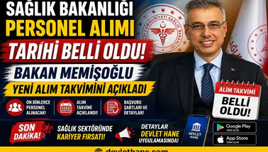 Sağlık Bakanlığı Personel Alımı Tarihi Belli Oldu! Bakan Memişoğlu Yeni Alım Takvimini Açıkladı