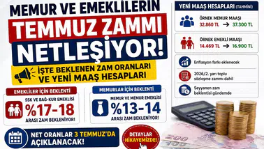 Memur ve Emeklilerin Temmuz Zammı Netleşiyor! İşte Beklenen Zam Oranları ve Yeni Maaş Hesapları