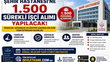 Şehir Hastanesi'ne 1.500 Sürekli İşçi Alımı Yapılacak! Temizlik, Güvenlik ve Destek Kadroları İçin Yeni İstihdam Hazırlığı