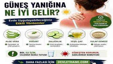 Güneş Yanığına Ne İyi Gelir? Evde Uygulanabilecek Etkili Yöntemler ve Dikkat Edilmesi Gerekenler