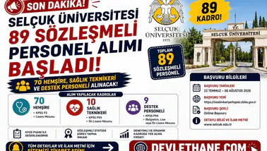 Selçuk Üniversitesi 89 Sözleşmeli Personel Alımı Başladı! 70 Hemşire, Sağlık Teknikeri ve Destek Personeli Alınacak