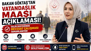 Bakan Göktaş’tan Vatandaşlık Maaşı Açıklaması! Gelir Desteğinde Mevzuat Çalışması Tamamlanıyor