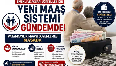 Emekli ve Asgari Ücretliler İçin Yeni Maaş Sistemi Gündemde! Vatandaşlık Maaşı Düzenlemesi Masada