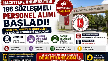 Hacettepe Üniversitesi 196 Sözleşmeli Personel Alımı Başladı! Hemşire, Temizlik Görevlisi ve Sağlık Teknikeri Alınacak