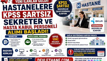 Hastanelere KPSS Şartsız Sekreter ve Hasta Kabul Personeli Alımı Başladı! İŞKUR Üzerinden Başvurular Alınıyor