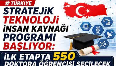 Türkiye Stratejik Teknoloji İnsan Kaynağı Programı Başlıyor: İlk Etapta 550 Doktora Öğrencisi Seçilecek