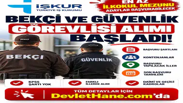 İŞKUR Bekçi ve Güvenlik Görevlisi Alımı Başladı! En Az İlkokul Mezunu Adaylar Başvurabilecek