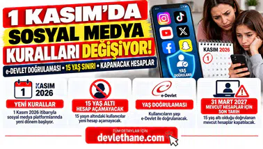 1 Kasım'da Sosyal Medya Kuralları Değişiyor! e-Devlet Doğrulaması, 15 Yaş Sınırı ve Kapanacak Hesaplar
