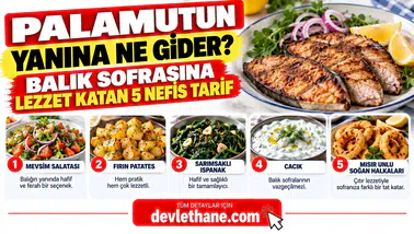 Palamutun Yanına Ne Gider? Balık Sofrasına Lezzet Katan 5 Nefis Tarif
