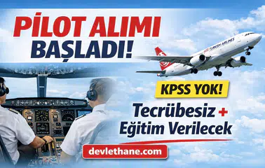 THY Tecrübesiz Pilot Alımı: Yaş, Boy ve Eğitim Şartları Açıklandı