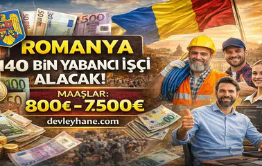 Romanya 140 Bin İşçi Alacak! Maaşlar 7.500 Euro’ya Kadar Çıkıyor