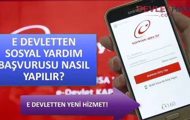 E-Devlet Maddi Yardım Başvurusu ve Başvuru Formu