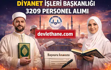 Diyanet 3209 Personel Alımı Başvuru Kılavuzu Yayımlandı! İmam Hatip ve Kur’an Kursu Öğreticisi Alımı Başlıyor