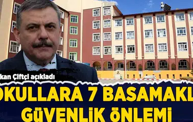 Okullarda 7 Basamaklı Yeni Güvenlik Modeli Devreye Giriyor! Bakanlık Harekete Geçti