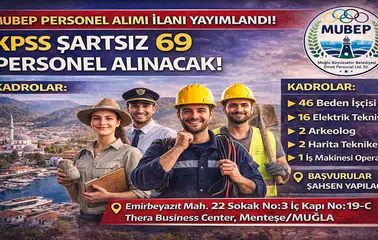 MUBEP 69 Personel Alımı Başladı: KPSS Şartı Yok, Kadrolar ve Başvuru Detayları Açıklandı