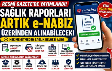 Sağlık Raporlarında Yeni Dönem Başladı! Artık e-Nabız Üzerinden Alınabilecek