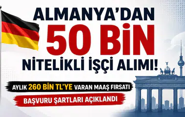 Almanya'dan 50 Bin Nitelikli İşçi Alımı! Aylık 260 Bin TL'ye Varan Maaş Fırsatı, Başvuru Şartları Açıklandı