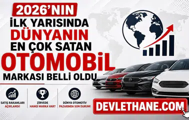 2026'nın İlk Yarısında Dünyanın En Çok Satan Otomobil Markası Belli Oldu