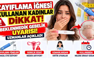 Zayıflama İğnesi Kullanan Kadınlar Dikkat! Beklenmedik Gebelik Uyarısı: Uzmanlar Açıkladı