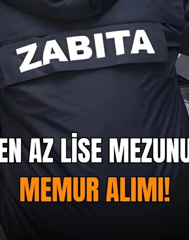 Ehliyeti Olan Yaşadı! Lise Mezunu Zabıta ve İtfaiye Eri Alımı Başlıyor