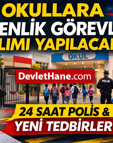 Okullarda Güvenlik Artıyor: Güvenlik Görevlisi Alımı Gündemde