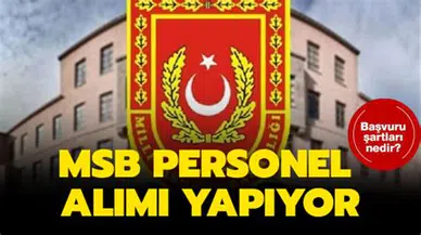 MSB Personel Alımı