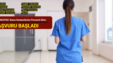 Kamu Hastanelerine Mülakatsız Personel Alımı Başladı