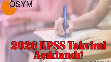 2026 KPSS Takvimi Resmileşti! Başvurular Başlıyor, İşte Tüm Detaylar