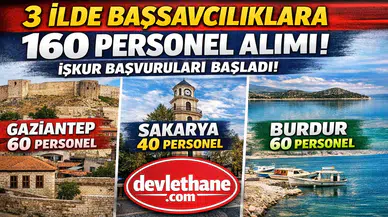 3 İlde Başsavcılıklara 160 Personel Alımı! İŞKUR İUP Başvuruları Başladı