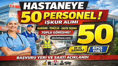 Konya Şehir Hastanesi 50 Personel Alımı Yapacak! İŞKUR Toplu Görüşme Tarihi ve Şartlar Açıklandı