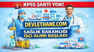 Sağlık Bakanlığı KPSS’siz İşçi Alımı Başladı! 40 Yaş Şartı Dikkat Çekti