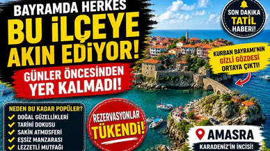 Bayramda Herkes Bu İlçeye Akın Ediyor! Günler Öncesinden Yer Kalmadı