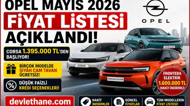Opel Mayıs 2026 Fiyat Listesi Açıklandı: Corsa 1.395.000 TL’den Başlıyor, Elektrikli Frontera’da Büyük İndirim!