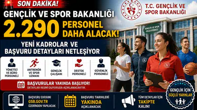 Gençlik ve Spor Bakanlığı 2.290 Personel Daha Alacak! Yeni Kadrolar ve Başvuru Detayları Netleşiyor