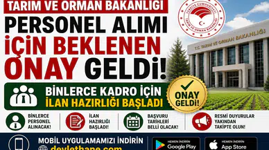 Tarım ve Orman Bakanlığı Personel Alımı İçin Beklenen Onay Geldi! Binlerce Kadro İçin İlan Hazırlığı Başladı