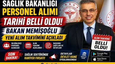 Sağlık Bakanlığı Personel Alımı Tarihi Belli Oldu! Bakan Memişoğlu Yeni Alım Takvimini Açıkladı