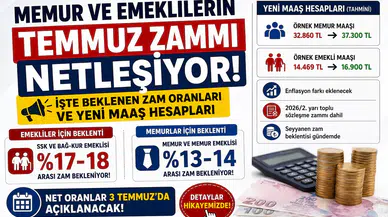 Memur ve Emeklilerin Temmuz Zammı Netleşiyor! İşte Beklenen Zam Oranları ve Yeni Maaş Hesapları