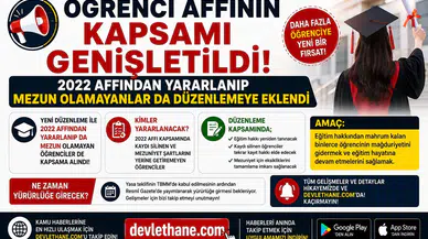 Öğrenci Affının Kapsamı Genişletildi! 2022 Affından Yararlanıp Mezun Olamayanlar da Düzenlemeye Eklendi