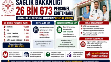 Sağlık Bakanlığı 26 Bin 673 Personel Kontenjanı: ÖSYM Alımı mı, 2026 Sonu Ataması mı? Detaylar Netleşti