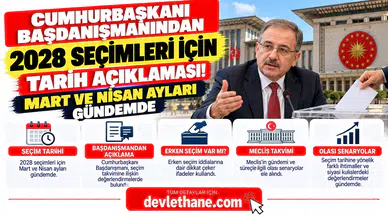 Cumhurbaşkanı Başdanışmanından 2028 Seçimleri İçin Tarih Açıklaması! Mart ve Nisan Ayları Gündemde